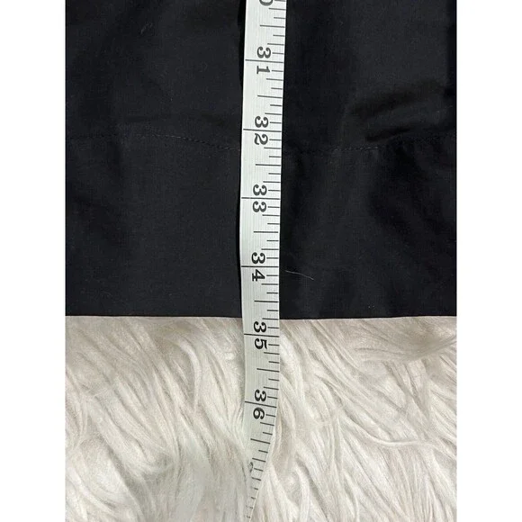 Anthropologie The Somerset Maxi Skirt Tiered Smocked Waist Lined Black SZ LP - Picture 6 of 11